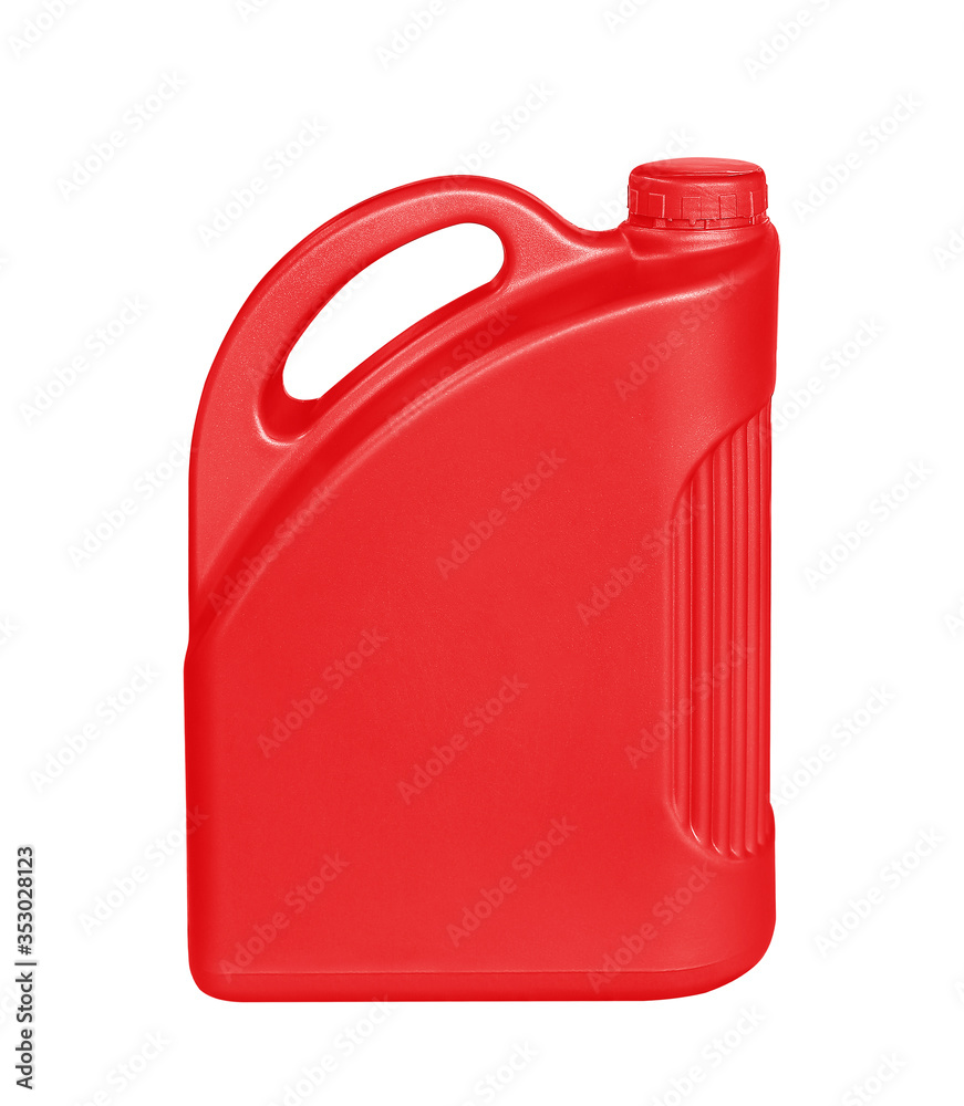Grey plastic gallon container Isolated on white background with clipping path included. Grey plastic gallon container Isolated on white background with clipping path included.
