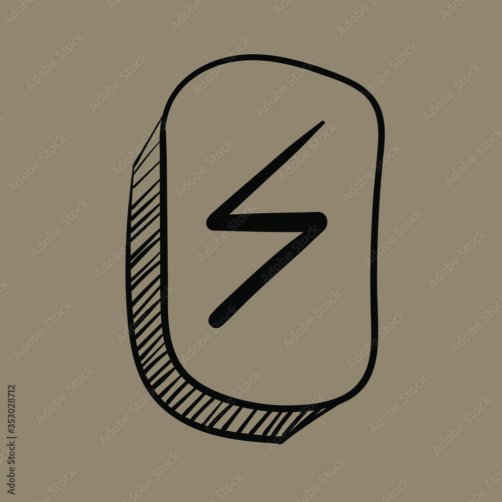 Runes. Futhark. Stone. Divination. Ancient occult and magic symbols. Scandinavian witchcraft. Runic alphabet meanings. Viking letters. Amulet. Hand drawn effect. Line art. Black icon. Vector EPS 10. Runes. Futhark. Stone. Divination. Ancient occult and magic symbols. Scandinavian witchcraft. Runic alphabet meanings. Viking letters. Amulet. Hand drawn effect. Line art. Black icon. Vector EPS 10.