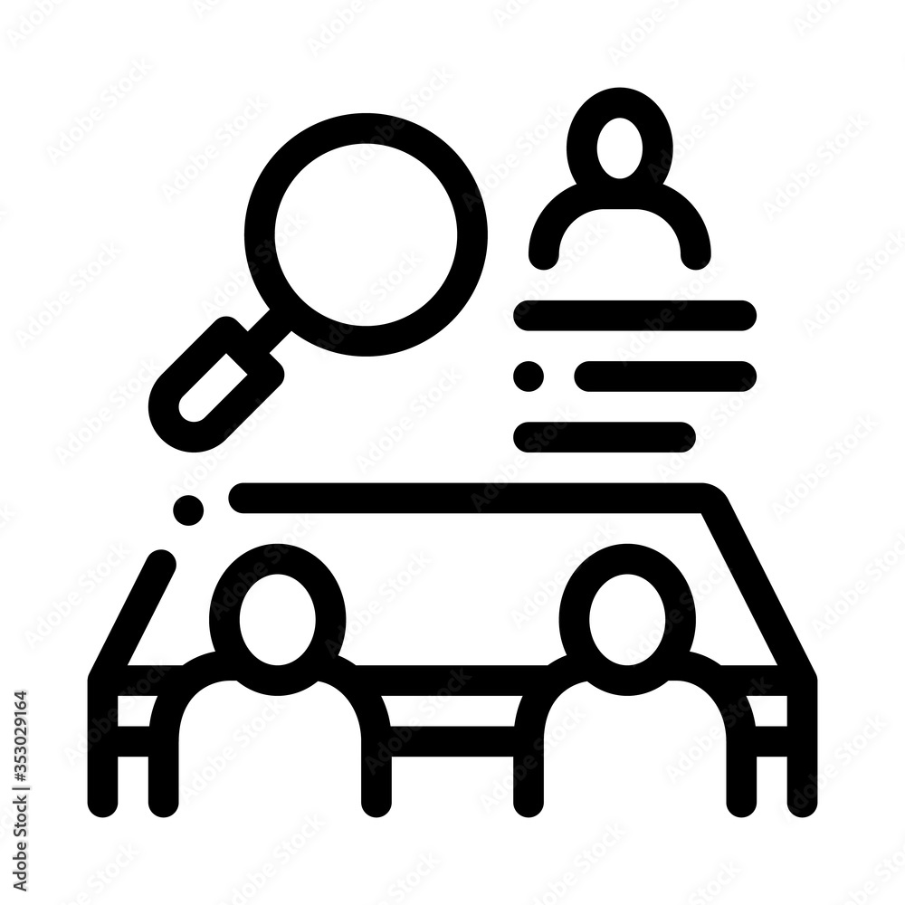 handshake on work contract icon vector. handshake on work contract sign. isolated contour symbol illustration handshake on work contract icon vector. handshake on work contract sign. isolated contour symbol illustration
