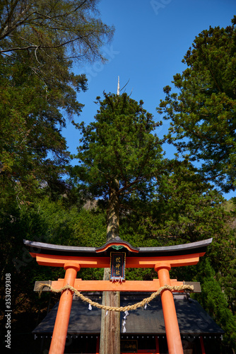 奈良井宿　鎮神社