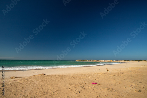 Dakhla beach  Western Sahara  Morocco