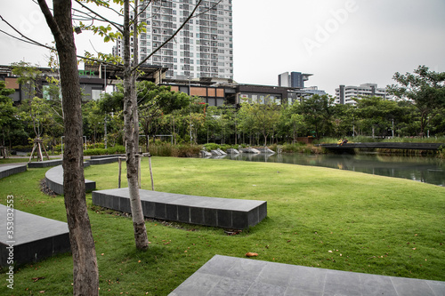 Εκτύπωση καμβά Chulalongkorn University Centenary Park, Bangkok, Thailand