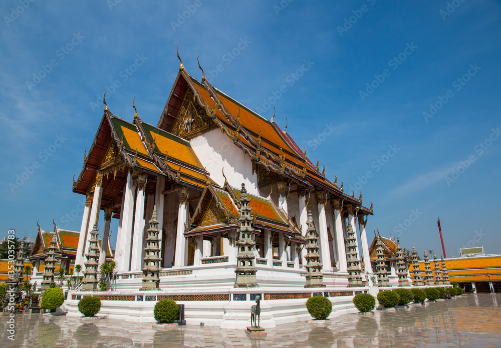 Wat Suthat, (Suthattepwararam Temple), Bangkok, Thailand