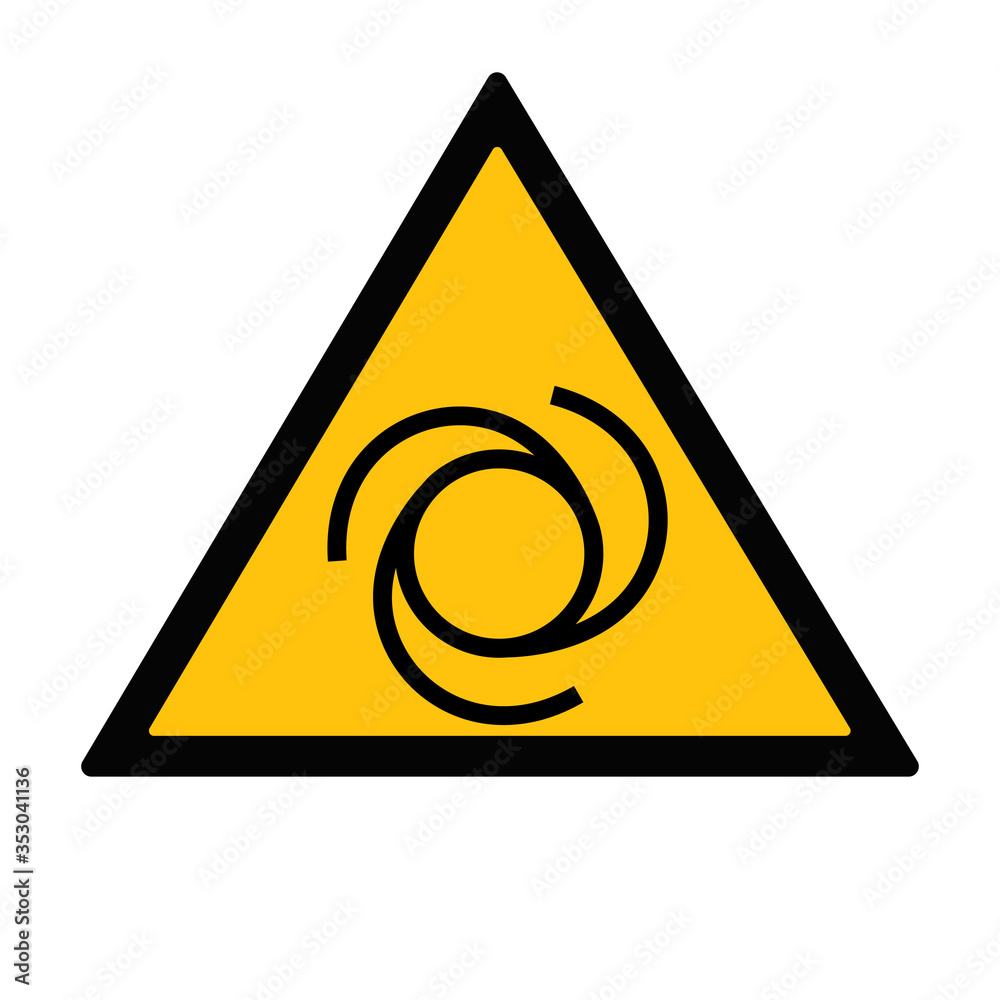 Beware Automatic Start-Up Symbol ,Vector Illustration, Isolate On White Background Label. EPS10 Beware Automatic Start-Up Symbol ,Vector Illustration, Isolate On White Background Label. EPS10