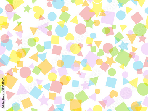 カラフルな短形のパターン