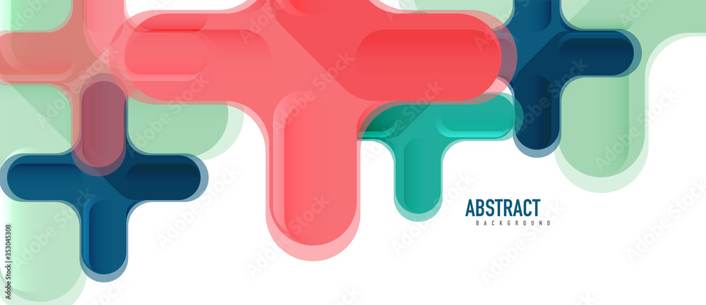Glossy multicolored plastic style cross composition, x shape design, techno geometric modern abstract background. Trendy abstract layout template Glossy multicolored plastic style cross composition, x shape design, techno geometric modern abstract background. Trendy abstract layout template
