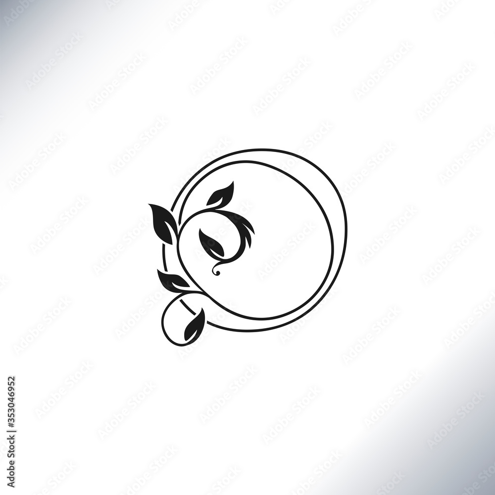 Outline Logo O Letter Logo Icon design template, vintage luxury rustic, ornate style for business initial or identity Outline Logo O Letter Logo Icon design template, vintage luxury rustic, ornate style for business initial or identity