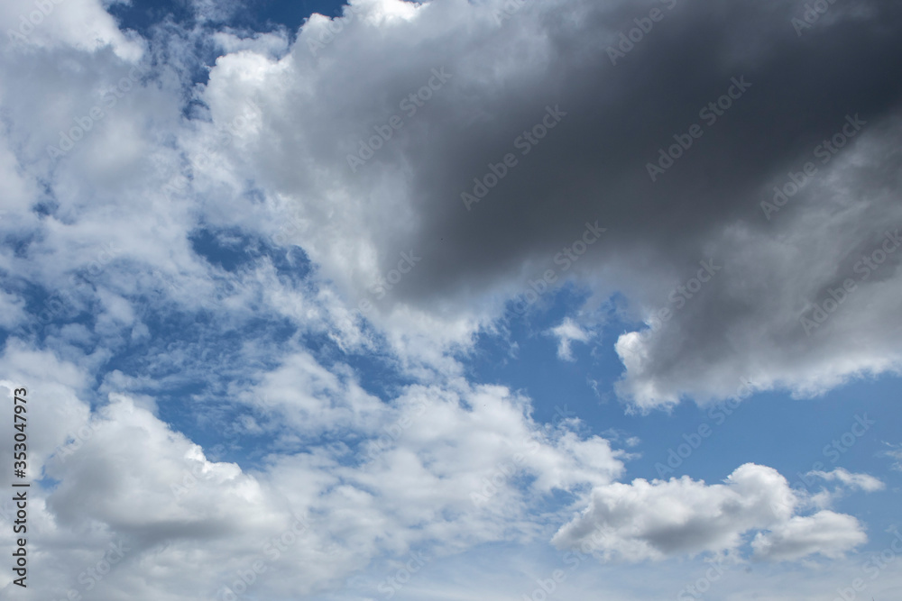 Beautiful low pre-storm sky. Background and texture with clouds Beautiful low pre-storm sky. Background and texture with clouds