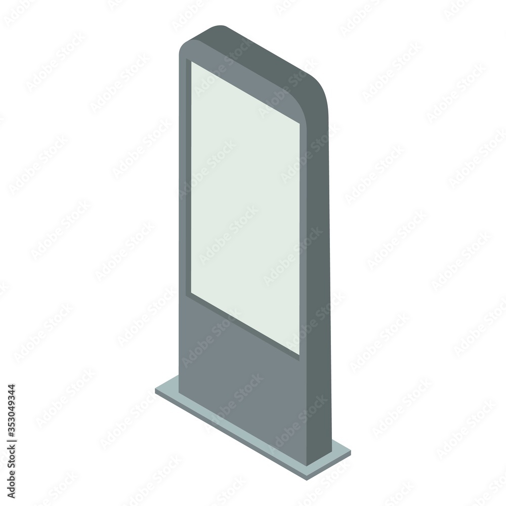Citylight icon. Isometric of citylight vector icon for web design isolated on white background Citylight icon. Isometric of citylight vector icon for web design isolated on white background