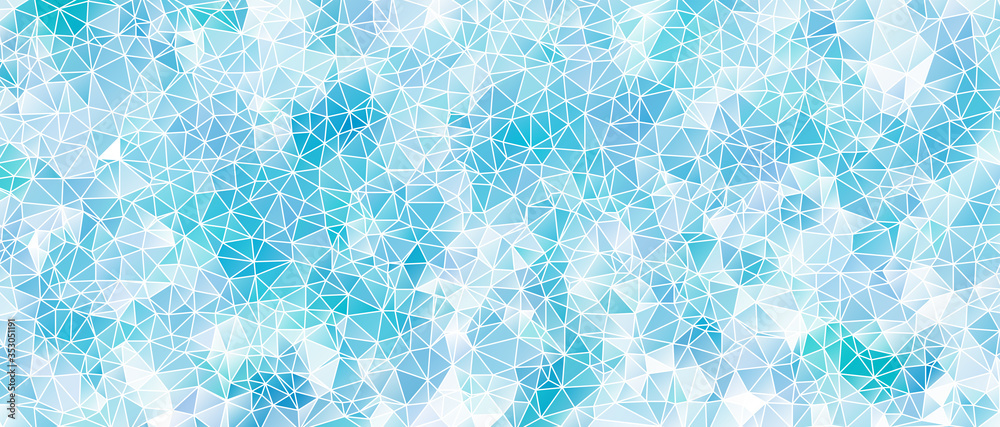 背景 ステンドグラス風 青 Stock イラスト Adobe Stock