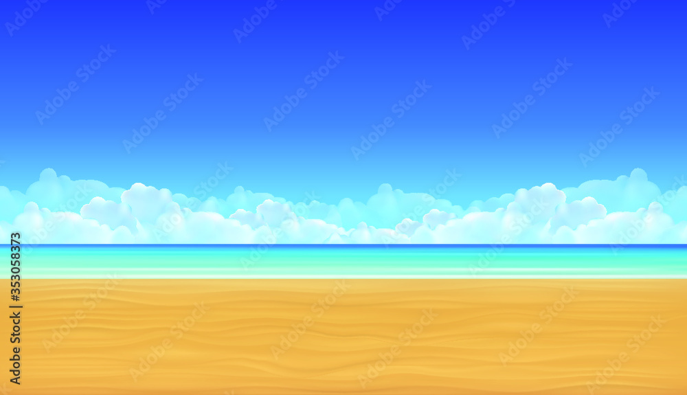 summer beach background