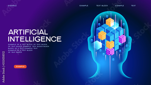 Artificial intelligence concept