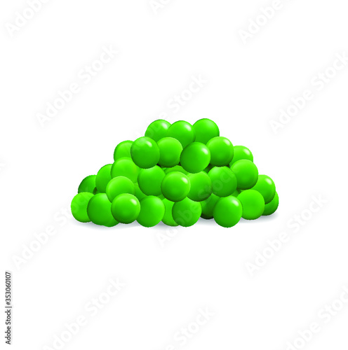 fresh green peas
