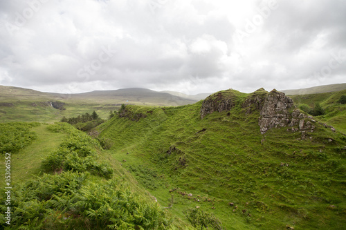 Fairy Glen on Isle of Skye