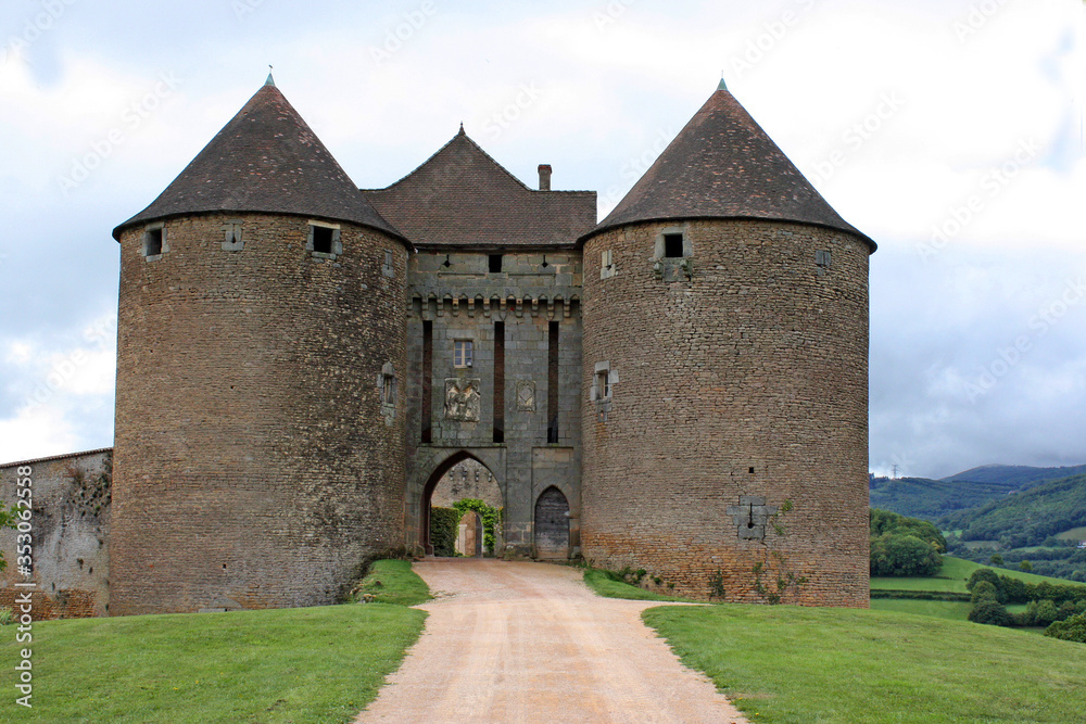 Obraz premium Berzé le château