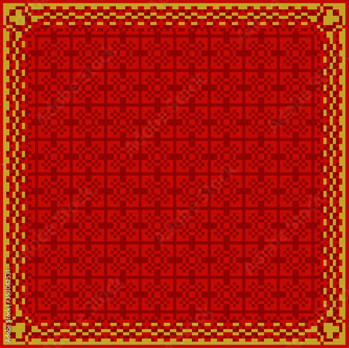 Retro 8bit Pixel Floor tiles