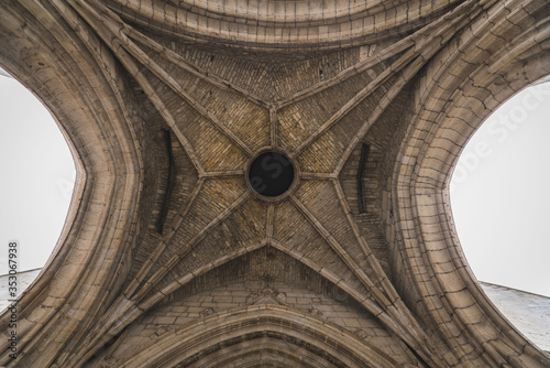 Dome architecture of a classical European church  © Sen