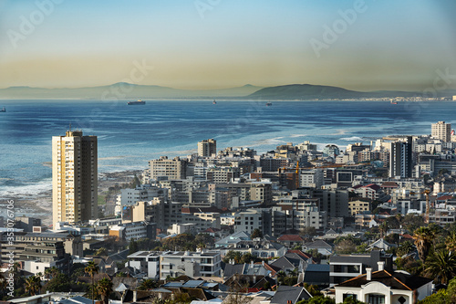 Campsbay South-Africa - city and sea scape photo