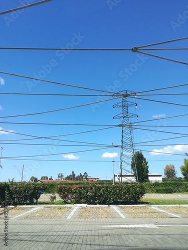electric power lines