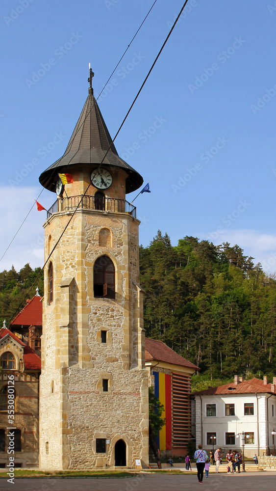 Orthodox monastery in the Romania