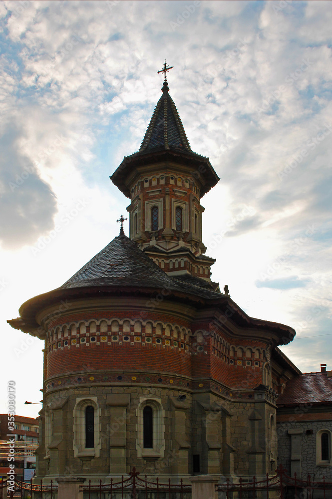 Orthodox monastery in the Romania