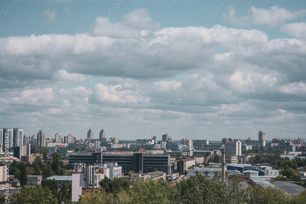 panoramic view of  Kiev