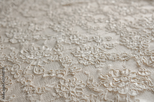 Seamless lace background with floral pattern 