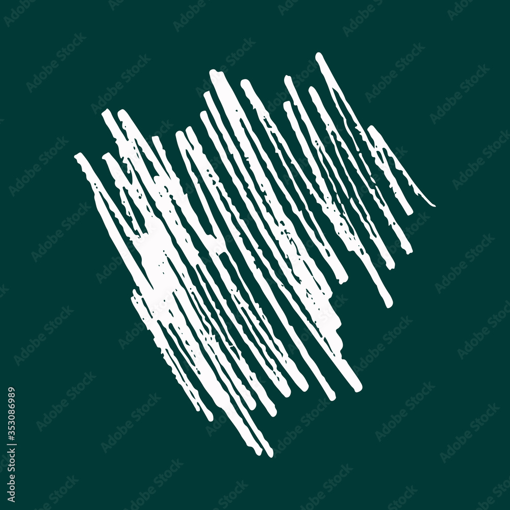 Vector freehand scribble isolated on green background. Hand drawn abstract illustration. Texture of writing materials. Handwritten doodles and pencil strokes Vector freehand scribble isolated on green background. Hand drawn abstract illustration. Texture of writing materials. Handwritten doodles and pencil strokes