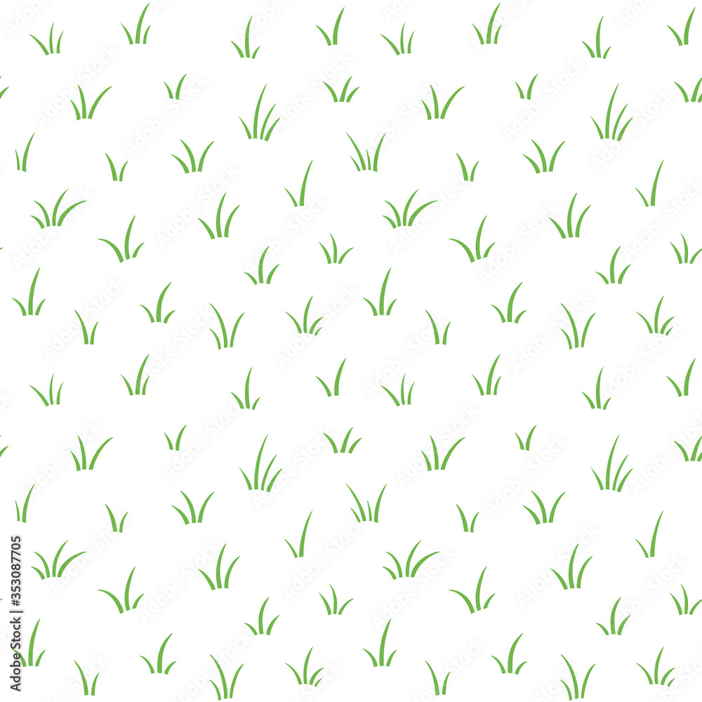 Hand drawn cute tufts of green grass seamless repeat vector pattern. Doodle style blades of grass spring texture. Summer meadow, lawn, sward vector illustration. Eco, vegan, nature background. Hand drawn cute tufts of green grass seamless repeat vector pattern. Doodle style blades of grass spring texture. Summer meadow, lawn, sward vector illustration. Eco, vegan, nature background.