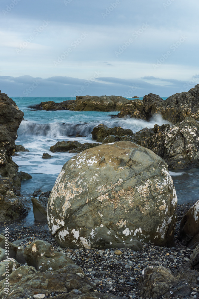 rocks on the coast rocks on the coast