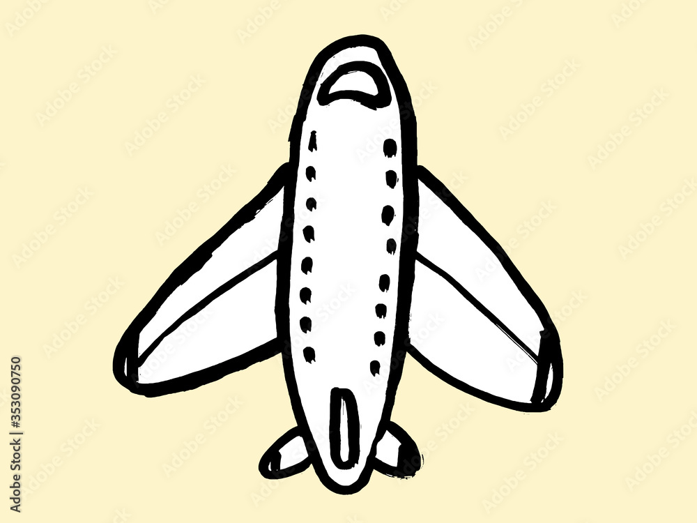 Grunge plane concept. Hand-drawn icon, doodle style. View from above. Simple minimalist design. Grunge plane concept. Hand-drawn icon, doodle style. View from above. Simple minimalist design.