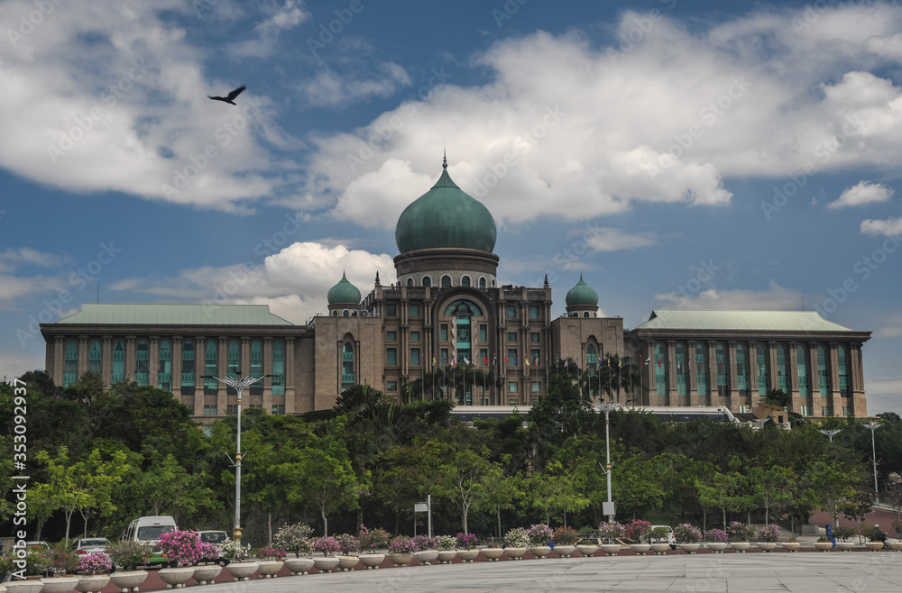 Perdana Putra - the office complex of the Prime Minister of Malaysia in Putrajaya city