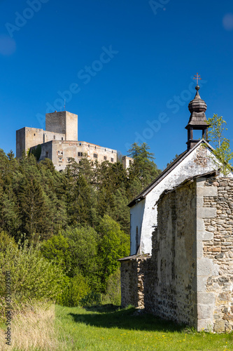 Landstejn Castle in the Czech reupublic photo