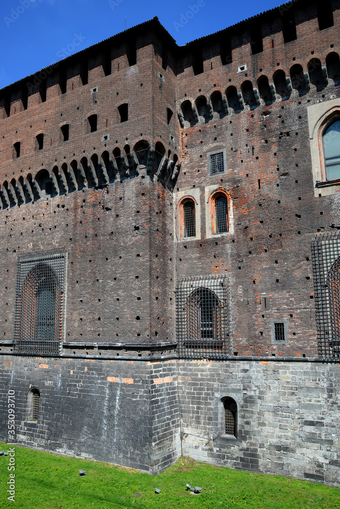 Obraz premium The Sforza Castle