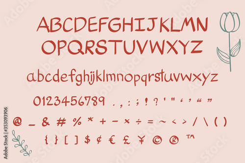 This set is alphabets A-Z, numeral and punctuation that you can use on your logos, social media, print etc.