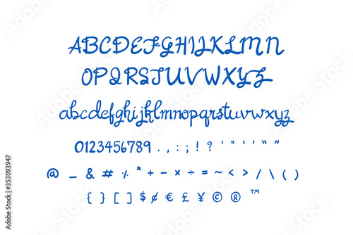 This set is alphabets A-Z, numeral and punctuation that you can use on your logos, social media, print etc.