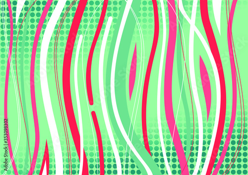 Vector abstract geometric colorful retro background texture