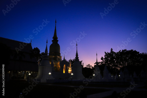 prague castle at night