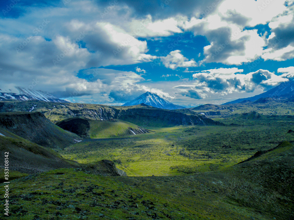 The Kamchatka peninsula - the volcano view The Kamchatka peninsula - the volcano view