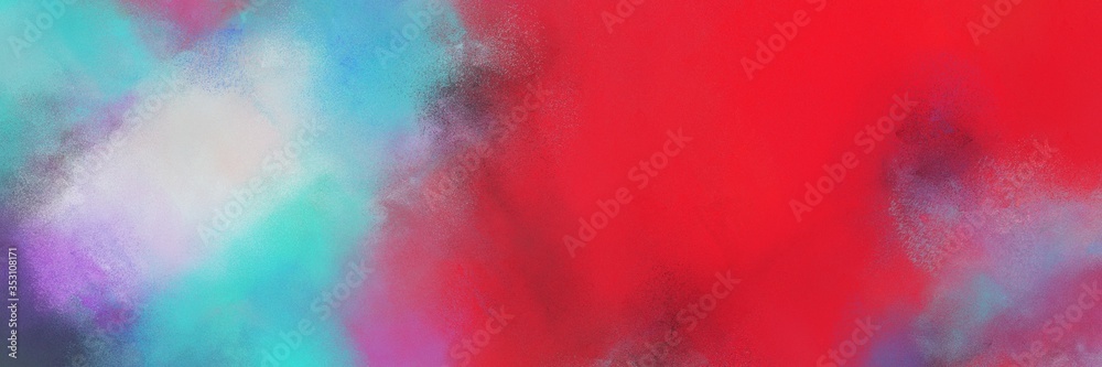 abstract colorful diagonal background with lines and sky blue, crimson and pastel purple colors. can be used as canvas, background or banner
