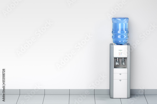 Water dispenser in the room