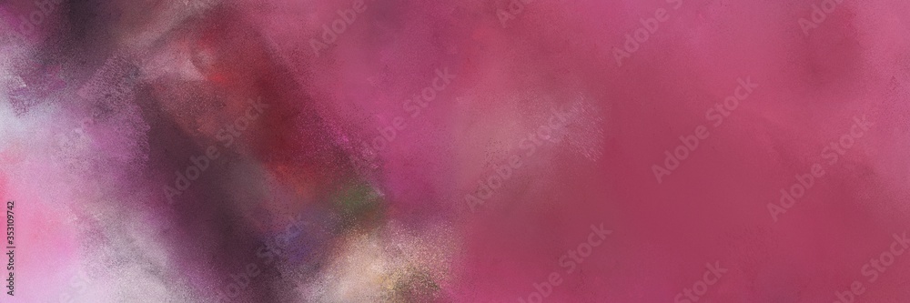 abstract colorful diagonal background with lines and antique fuchsia, pastel violet and very dark magenta colors. can be used as card, banner or header