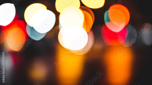 City lights blur bokeh © CHAIYANAT