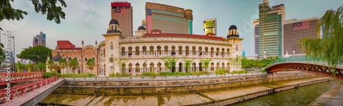 Canvas Print Kuala Lumpur cityscape, Malaysia. Panorama