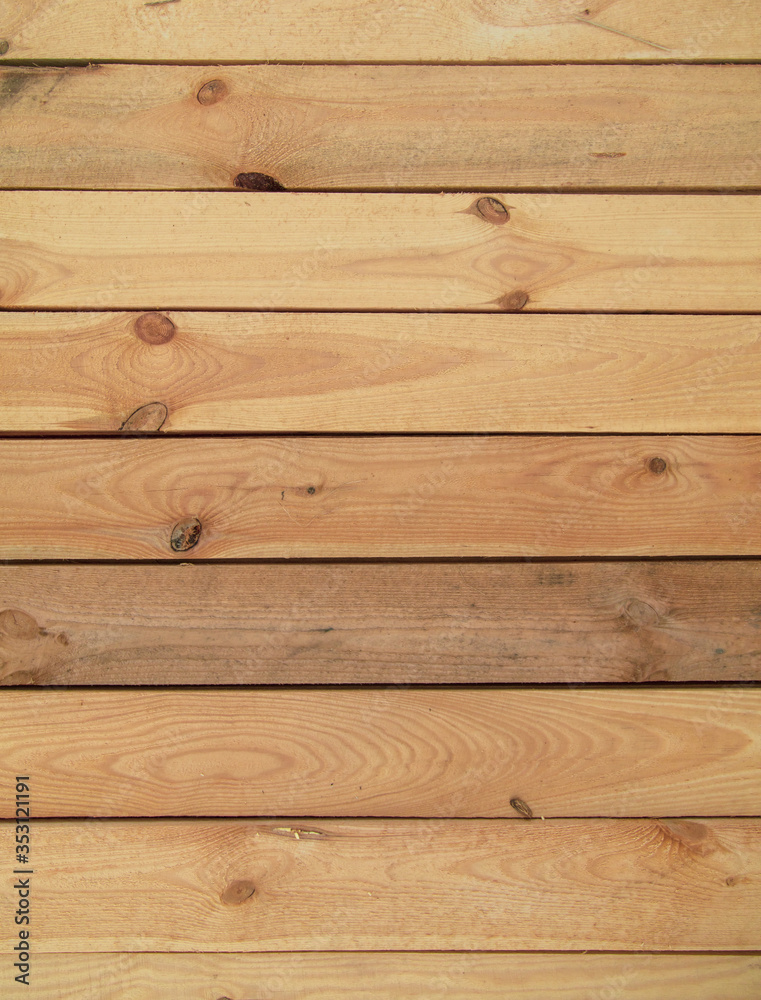 Fototapeta premium Wooden boards as an abstract background.