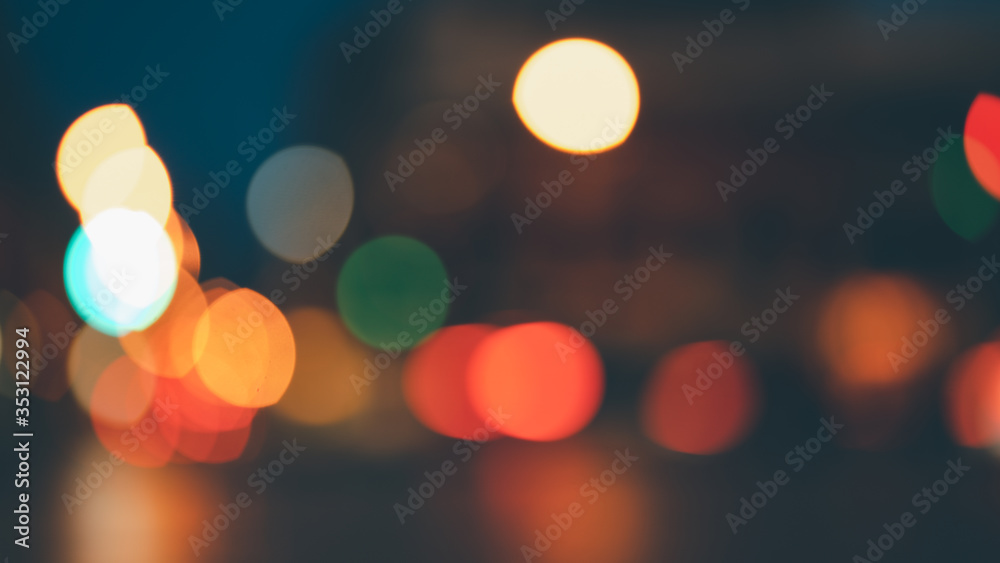 bokeh city abstract bokeh city abstract