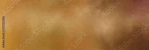 colorful abstract painting background texture with peru, chocolate and brown colors. can be used as background graphic element