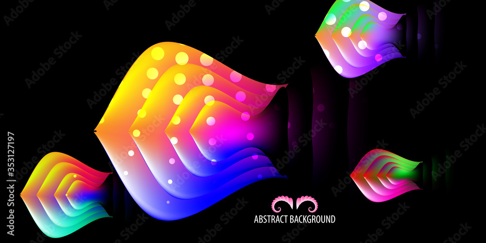Geometric colorful abstract background template Geometric colorful abstract background template