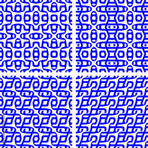 set of seamless geometric pattern with geometric shapes,Fabric pattern,Tile pattern,Carpet pattern,Wallpaper pattern
