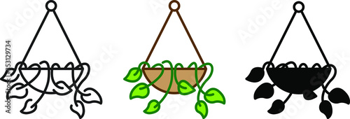 hanging plant icon